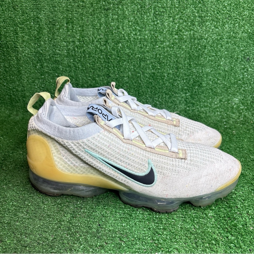 Nike Mens Shoes Air Vapormax 2021 Flyknit Size 11 Athletic Sneakers Clean